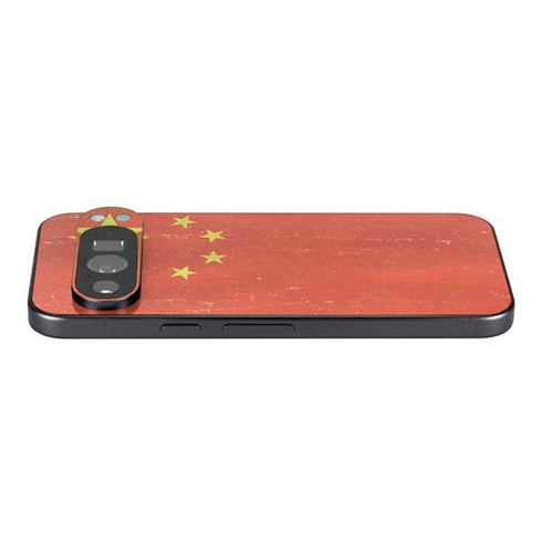 Chinese Flag Distressed Pixel 9 Pro XL Skin